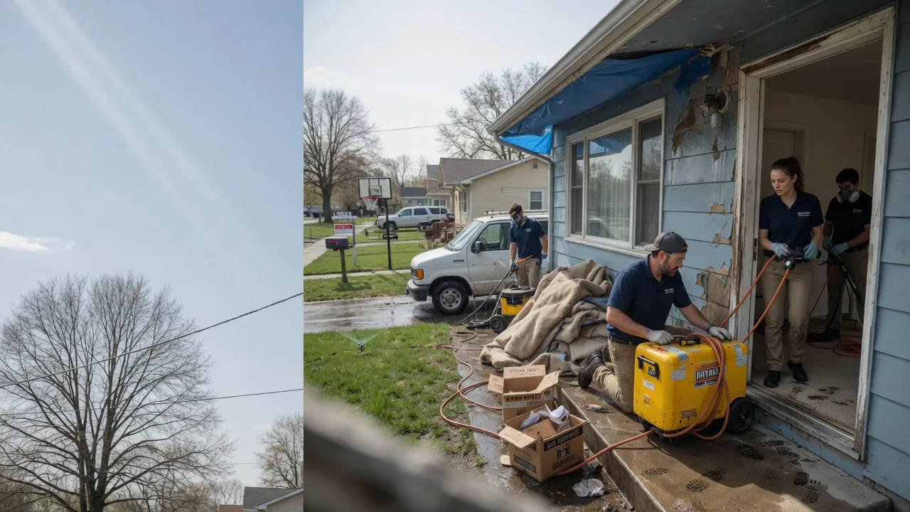 Basement Flood Cleanup in Bolivar, PA near me
